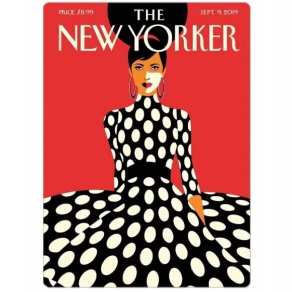 New Yorker Magazine Sweeping into Fall 2019 Magnet - Picture 4 of 5